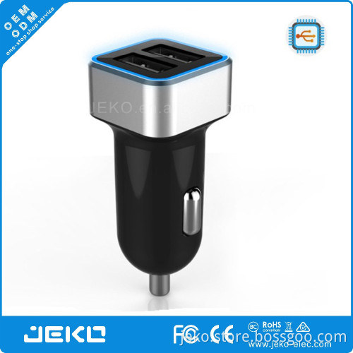 Car charger with 2 USB port ,3.1A car charger